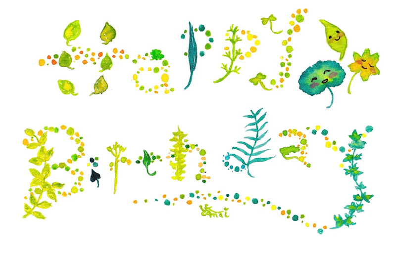 ふんわりまいさん作品「Happy Birthday」