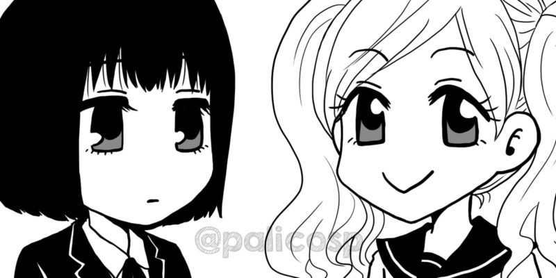 自キャラのイラスト