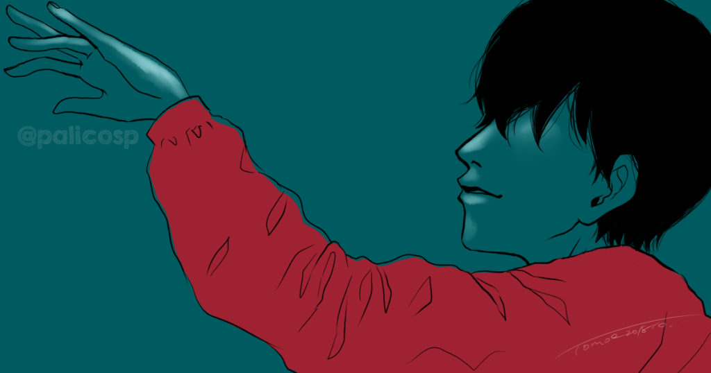 Flamingo聴いてて描いた絵1