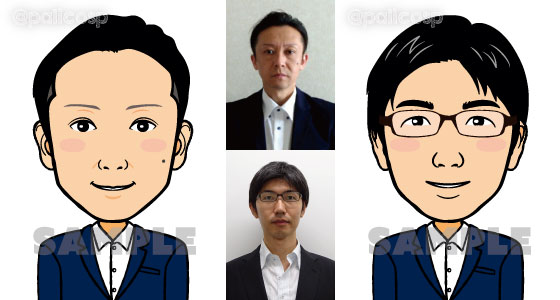 似顔絵・ご本人さまの写真03